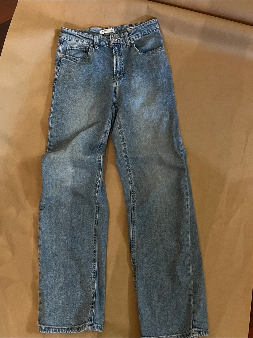 Oat New York Women's Comfort Weave Denim Straight-Leg Jeans